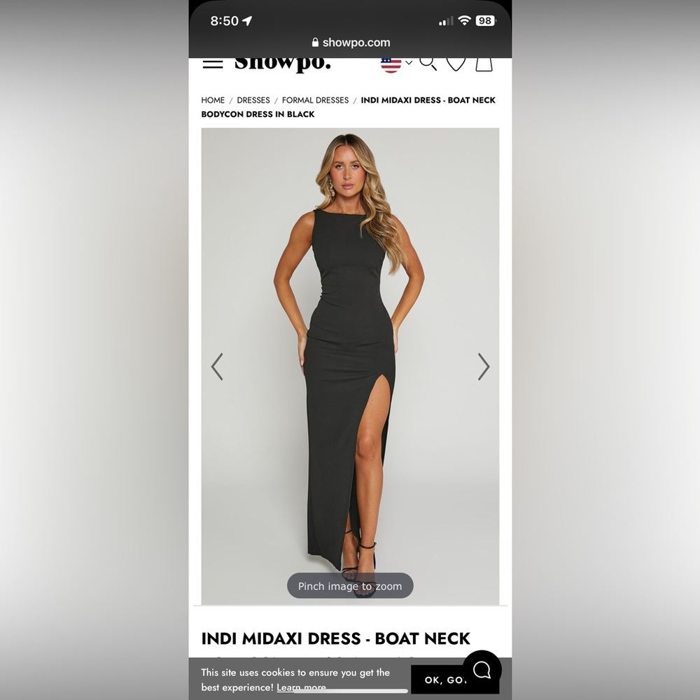 INDI MIDAXI DRESS - BOAT NECK